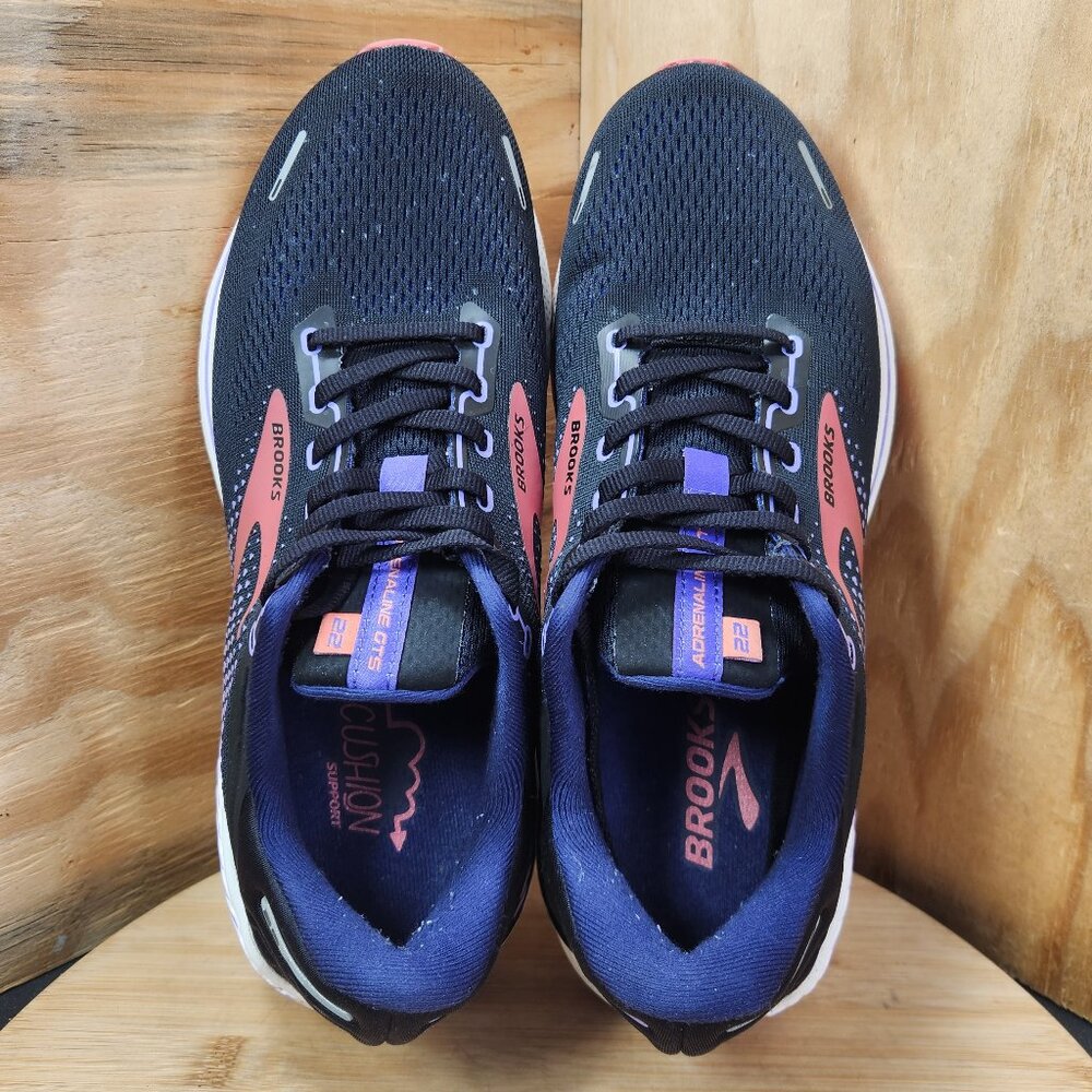 Brooks Adrenaline GTS 22 Womens Running Shoes Sneakers Size 11 - Picture 7 of 10